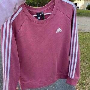 Adidas thick long sleeve crew neck